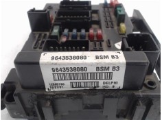 Recambio de centralita para peugeot 307 (s1) 2.0 xsi referencia OEM IAM 9643538080 12505780/BSM-B3 