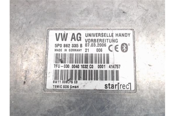 Recambio de centralita para seat leon (1p1) referencia OEM IAM 5P0862335B 00401032C0 