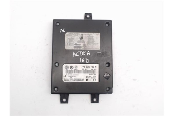 Recambio de centralita para seat altea xl (5p5) 1.6 i-tech referencia OEM IAM 7P6035730N 1000226-016 