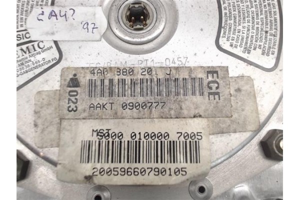 Recambio de airbag volante para audi a4 berlina (b5) referencia OEM IAM 4A0880201J SSKT0900777 