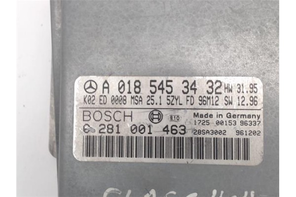 Recambio de centralita para mercedes-benz clase c (bm 202) berlina referencia OEM IAM A0185453432  