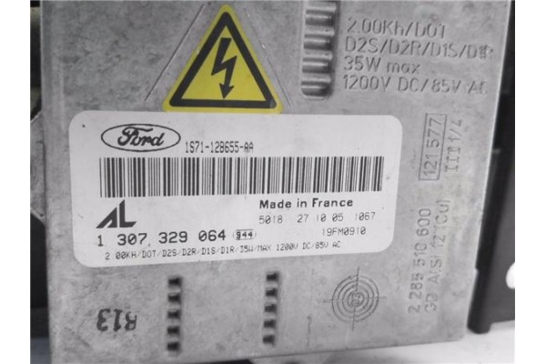 Recambio de faro delantero dcho para ford mondeo iii (b5y) 2.0 tdci referencia OEM IAM 301174272 1307329064 