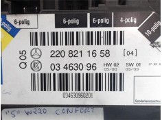 Recambio de centralita para mercedes-benz clase s (bm 220) berlina referencia OEM IAM 2208211658  