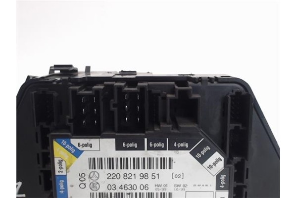 Recambio de centralita para mercedes-benz clase s (bm 220) berlina referencia OEM IAM 2208219851  