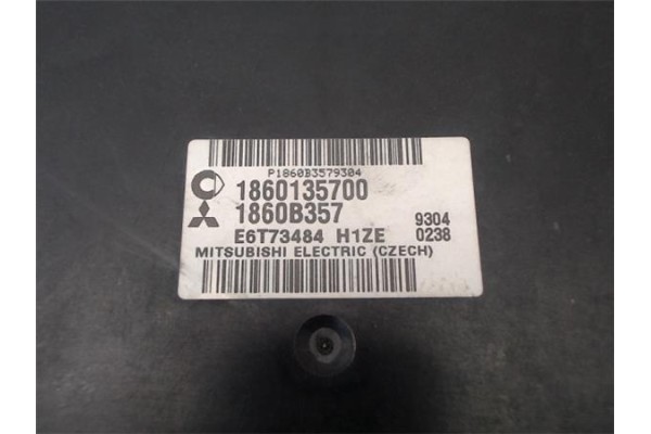 Recambio de centralita para mitsubishi colt cz3 berl. 5 (z30a) 1.1 inform (d) referencia OEM IAM 1860B013 1860B357 
