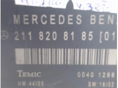 Recambio de centralita para mercedes-benz clase e (bm 211) berlina referencia OEM IAM 2118208185  