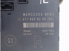 Recambio de centralita para mercedes-benz clase e (bm 211) berlina referencia OEM IAM 2118208285  
