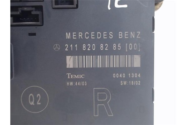 Recambio de centralita para mercedes-benz clase e (bm 211) berlina referencia OEM IAM 2118208285  