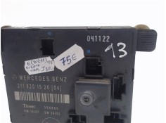 Recambio de centralita para mercedes-benz clase e (bm 211) berlina referencia OEM IAM 2118201526  