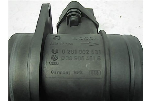 Recambio de caudalimetro para seat altea (5p1) 1.9 tdi referencia OEM IAM 038906461B 0281002531 