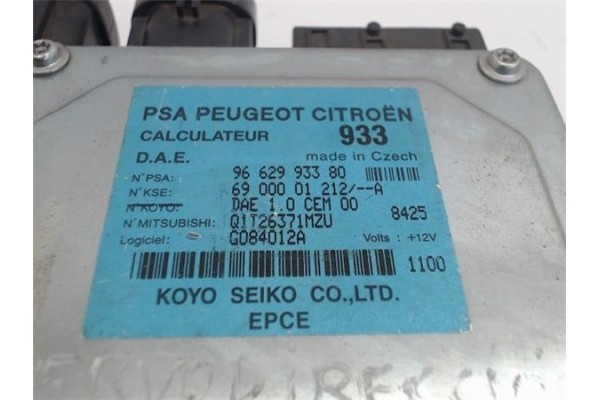 Recambio de centralita direccion asistida para citroen c3 referencia OEM IAM 9662993380 6900001212A 