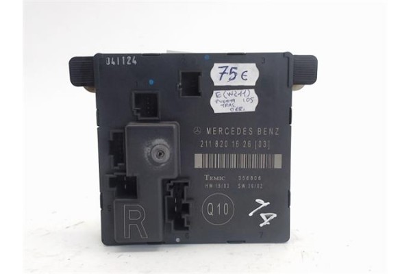 Recambio de centralita para mercedes-benz clase e (bm 211) familiar referencia OEM IAM 2118201626  