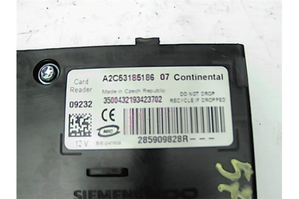 Recambio de modulo encendido para renault scenic iii (jz) 1.5 emotion referencia OEM IAM A2C53185186 285909828R 