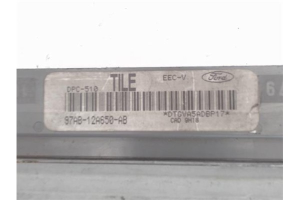 Recambio de centralita para ford escort berlina 1.8 plus referencia OEM IAM (DPC510) (97AB12A650AB) (TILE) (DTGVA5ADBP17) 