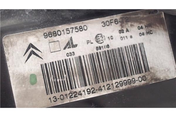 Recambio de faro delantero izquierdo para citroen c3 1.1 i referencia OEM IAM 9880157580  