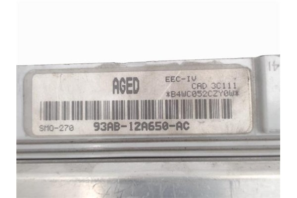Recambio de centralita para ford mondeo berlina (ca2) 1.6 ambiente referencia OEM IAM 93AB12A650AC SME270 (AGED) 