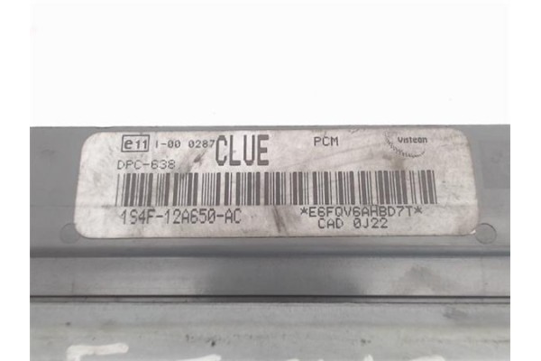 Recambio de centralita para ford focus berlina (cap) 1.8 titanium referencia OEM IAM (1S4F12A650AC) (CLUE) (DPC638) 