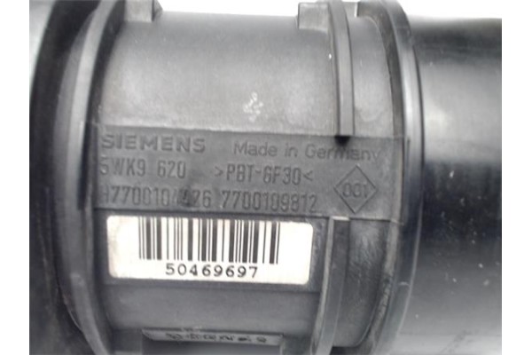 Recambio de caudalimetro para renault megane ii (bm0/1_, cm0/1_) 1.9 dci (bm0g, cm0g) referencia OEM IAM 7700104426 5WK9620 (770