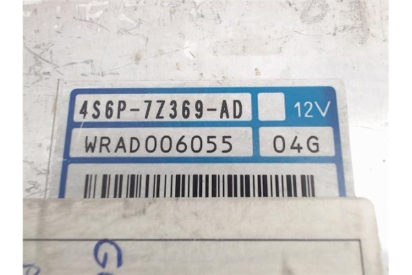 Recambio de centralita para ford fusion (cbk) referencia OEM IAM (WRAD006055) (4S6P7Z369AD) 