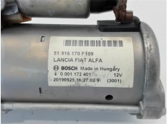 Recambio de motor arranque para fiat ii tipo (356) berlina 1.3 easy referencia OEM IAM 51916170F109 0001172401 