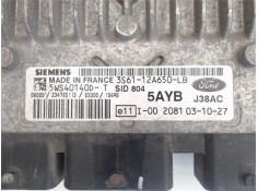 Recambio de centralita para ford fusion (cbk) 1.4 + referencia OEM IAM (3S6112A650LB) (5WS40140D-T) (SID 804) (5AYB) (J38AC) 