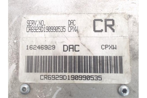 Recambio de centralita para daewoo lanos 1.6 sx referencia OEM IAM (16246929) (CR)  