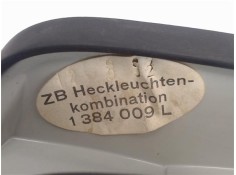 Recambio de piloto trasero izquierdo para bmw serie 5 berlina (e34) referencia OEM IAM 1384009L 133689 
