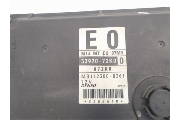 Recambio de centralita para suzuki swift berlina (rs/mz) 1.3 gl (5-ptas.) referencia OEM IAM 3392072K0 MB1123008261 