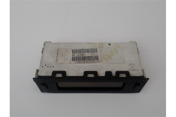 Recambio de pantalla navegador para citroen c8 2.2 hdi referencia OEM IAM 1496481077  