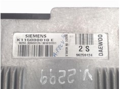 Recambio de centralita para daewoo matiz 0.8 cd referencia OEM IAM (K115000010E) (96259124) (2S) 