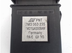 Recambio de interruptor luces emergencia para seat alhambra (7v9) referencia OEM IAM 7M3953235 YM2113A350BAW 