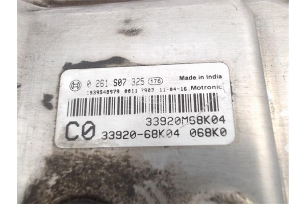Recambio de centralita para suzuki alto (rf410/ff) 1.1 básico referencia OEM IAM 0261S07325 3392068K04 
