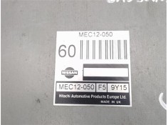 Recambio de centralita para nissan primera berlina (p11) 1.6 comfort plus referencia OEM IAM MEC12-050 MEC12-050F59Y15 