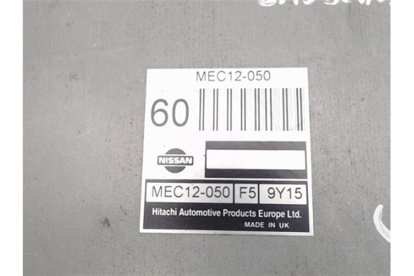 Recambio de centralita para nissan primera berlina (p11) 1.6 comfort plus referencia OEM IAM MEC12-050 MEC12-050F59Y15 