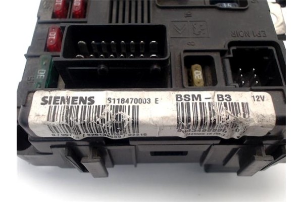 Recambio de caja fusibles/rele para citroen c3 1.4 hdi referencia OEM IAM 6500Y3 9650618580 