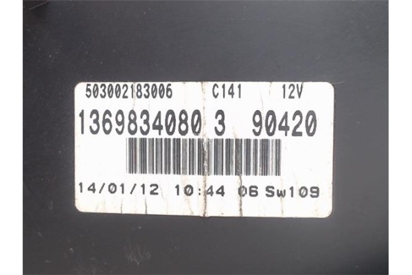 Recambio de cuadro completo para fiat qubo (300) 1.3 active referencia OEM IAM 13698340803  
