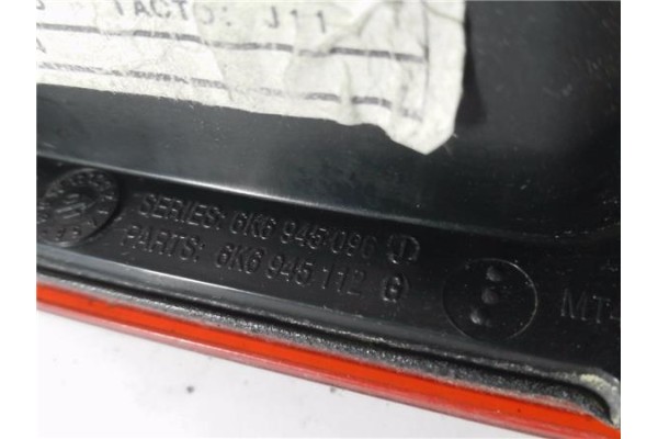 Recambio de piloto trasero derecho para seat ibiza (6k1) 1.4 referencia OEM IAM 6K6945096J 6K6945112G 