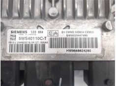 Recambio de centralita para citroen c3 1.4 hdi 70 furio referencia OEM IAM HW9648624280 5WS40111C-T/SID804 