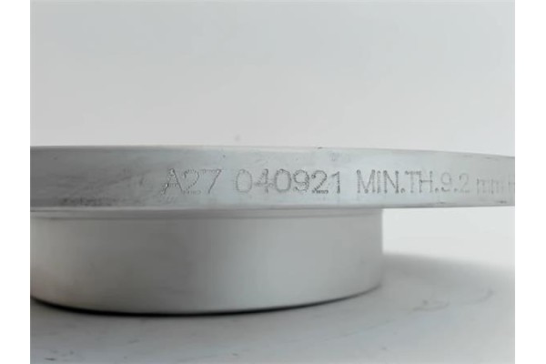 Recambio de disco freno delantero izquierdo para fiat ii punto (188) berlina 1.2 60 (188.030, .050, .130, .150, .230, .250) refe