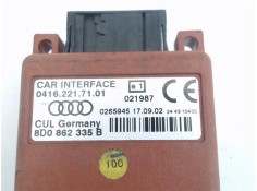 Recambio de modulo electronico para audi a4 avant (b5) 1.8 t referencia OEM IAM 8D0862335  