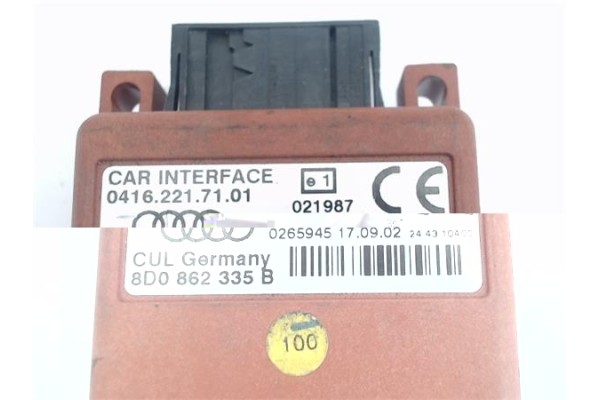 Recambio de modulo electronico para audi a4 avant (b5) 1.8 t referencia OEM IAM 8D0862335  