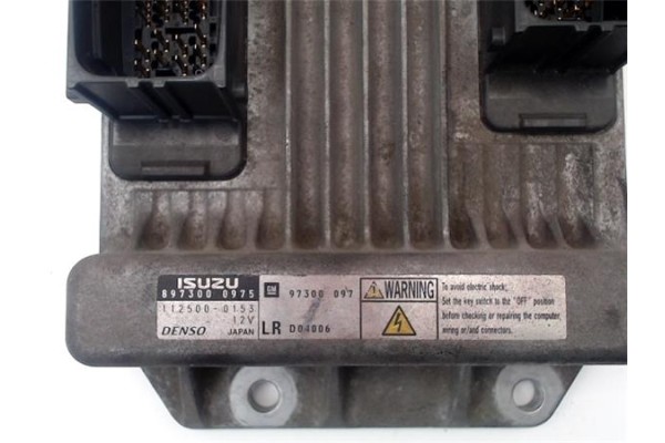 Recambio de centralita para opel corsa c 1.7 cdti referencia OEM IAM 97364132 8973000975 