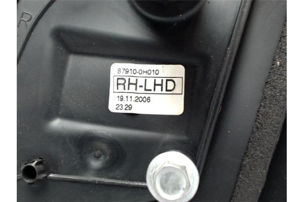 Recambio de retrovisor derecho para peugeot 1007 referencia OEM IAM 87910-0H010 2329 
