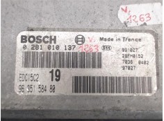 Recambio de centralita para citroen xsara picasso 2.0 hdi satisfaction ii referencia OEM IAM 9635158480/28FM0152 0281010137/9910