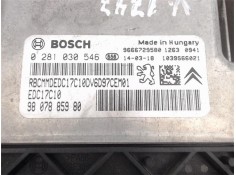 Recambio de centralita para peugeot 208 1.6 style referencia OEM IAM 9807885980 0281030546/EDC17C10 