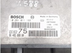 Recambio de centralita para peugeot 206 2.0 quicksilver referencia OEM IAM 9648588880 0281011188/EDC15C2 