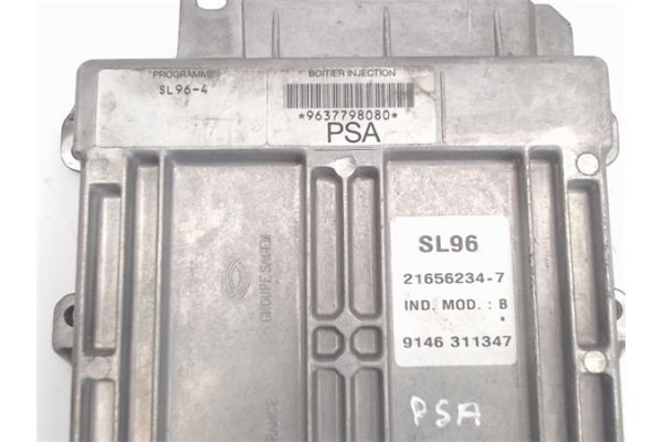 Recambio de centralita para citroen xsara berlina 1.8i 16v exclusiv referencia OEM IAM 9637798080 216562347/9146311347 