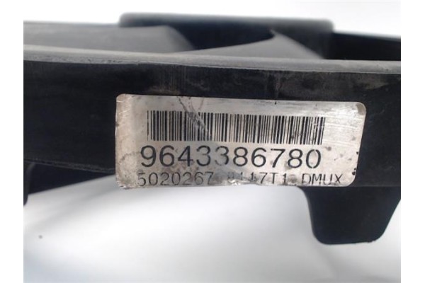 Recambio de electroventilador para peugeot 206 2.0 gt referencia OEM IAM 9643386780  