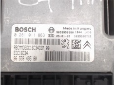 Recambio de centralita para citroen c4 coupe 1.6 cool referencia OEM IAM 9655943580/ 1039S06762 0281011863/EDC16C34 