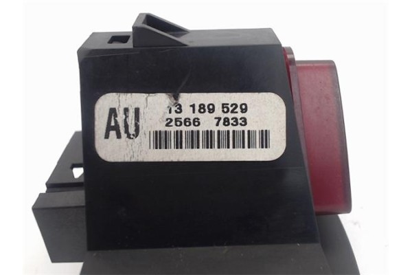 Recambio de interruptor luces emergencia para opel corsa d 1.3 cdti referencia OEM IAM 13189529  